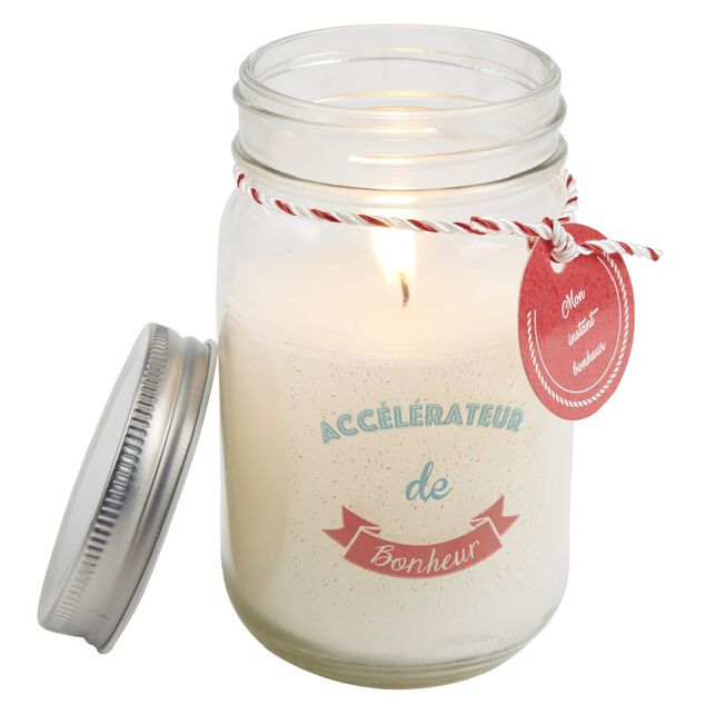 Bougie parfum&eacute;e &agrave; message