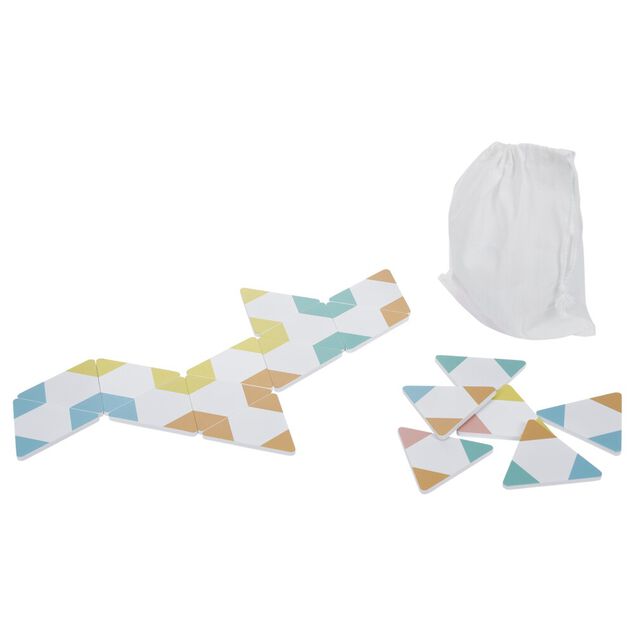 Dominos triangulaires XL en bois