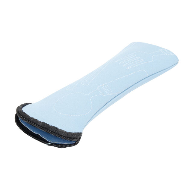 Trousse couverts n&eacute;opr&egrave;ne bleu L20cm