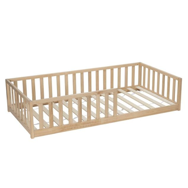 Lit enfant en bois Nicolas 198x96xH45cm