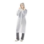 Imperm&eacute;able adulte veste de pluie longue &agrave; pressions transparente Taille unique