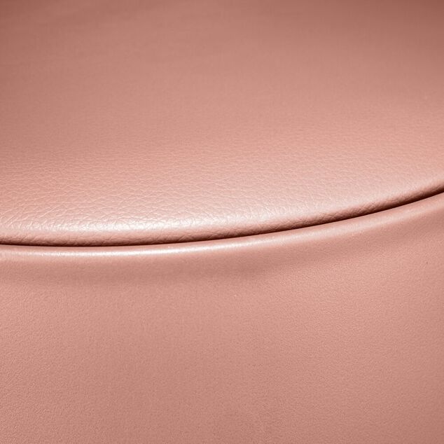 Tabouret Spiro plastique terracotta &Oslash;33xH46cm