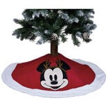 Tour de sapin Mickey Disney rouge et blanc Ø100cm