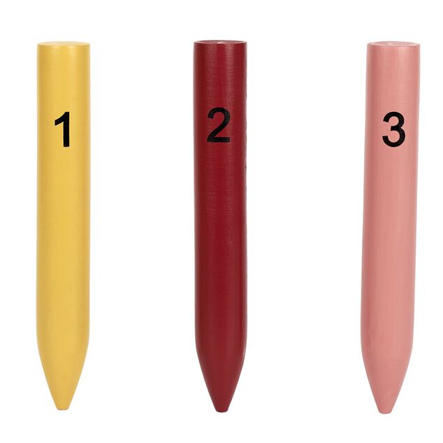 Lancer fer &agrave; cheval en bois 9 pi&egrave;ces