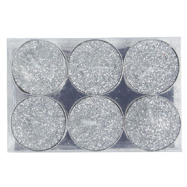 Bougie chauffe-plat x6