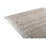 Nappe damass&eacute;e motif effet bois bordure flocons