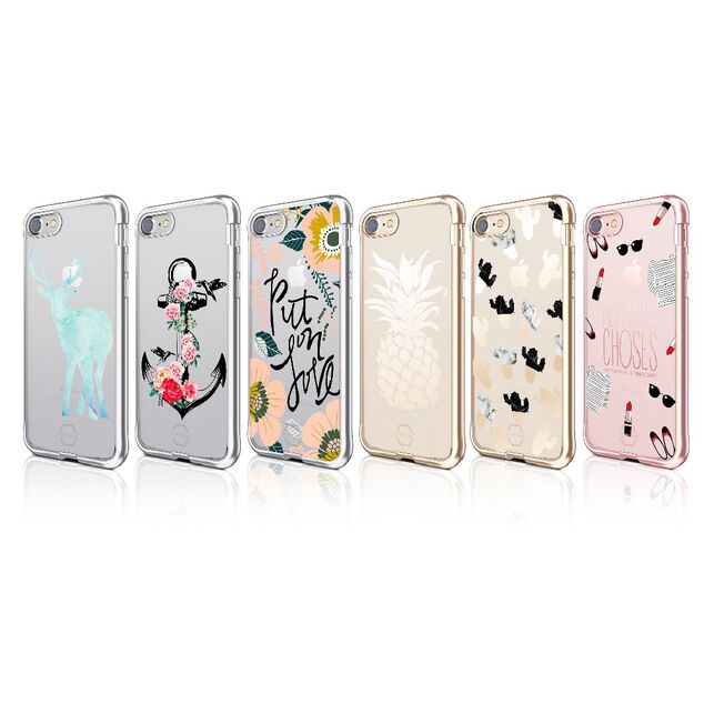 Coque pour IPhone X motif fleur plastique