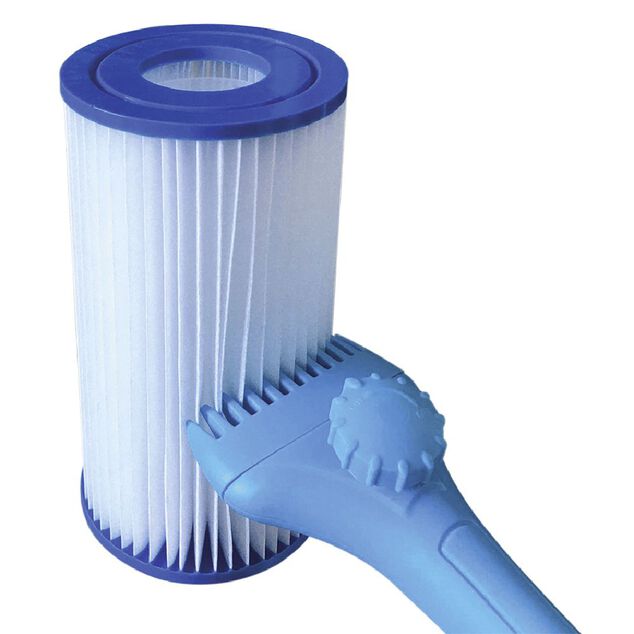 Brosse nettoyante pour cartouche de filtration