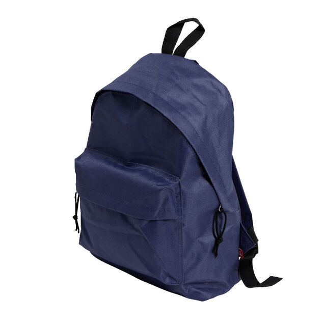 Sac à dos de voyage bleu 28x11xH38cm