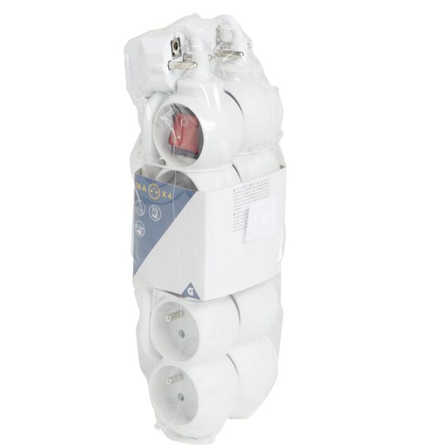 Bloc multiprise 4x16A L23,8cm x2