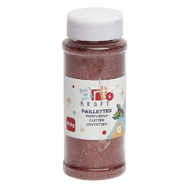 Pot de paillettes