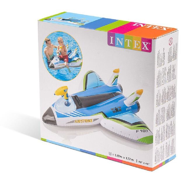 Avion gonflable + pistolet INTEX