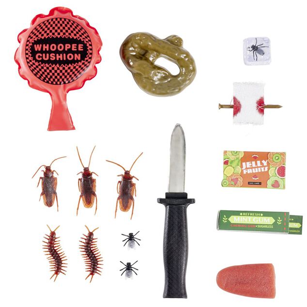 Jeu farce et attrape x15 plastique