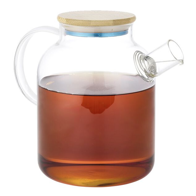 Théière en verre et bambou 1,6L