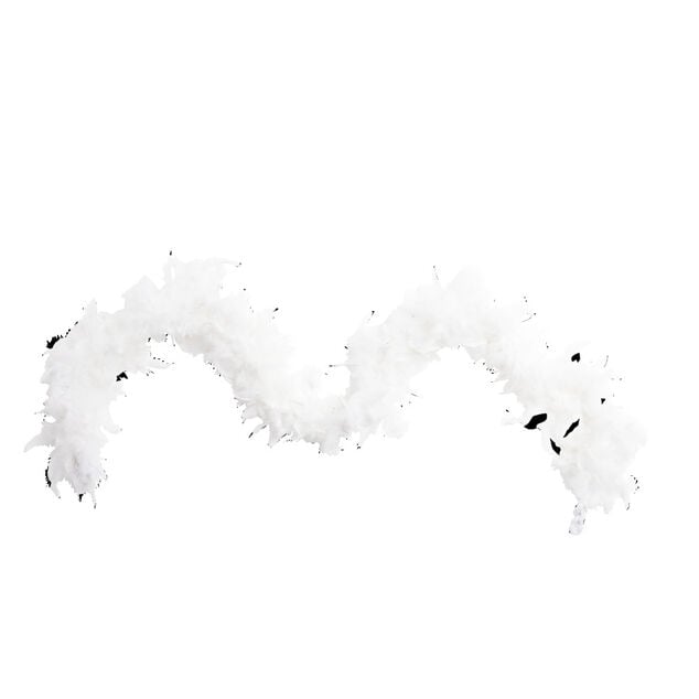 Boa plumes noir ou blanc 1,5m