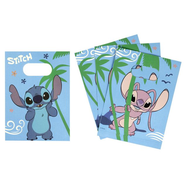 Sac cadeau papier x4 Stitch 17,5xH28,5cm