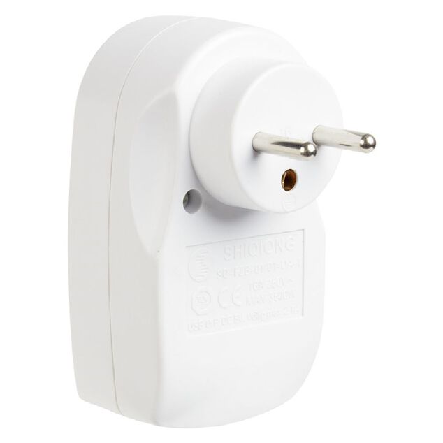 Triplite 1 prise 2 usb blanche