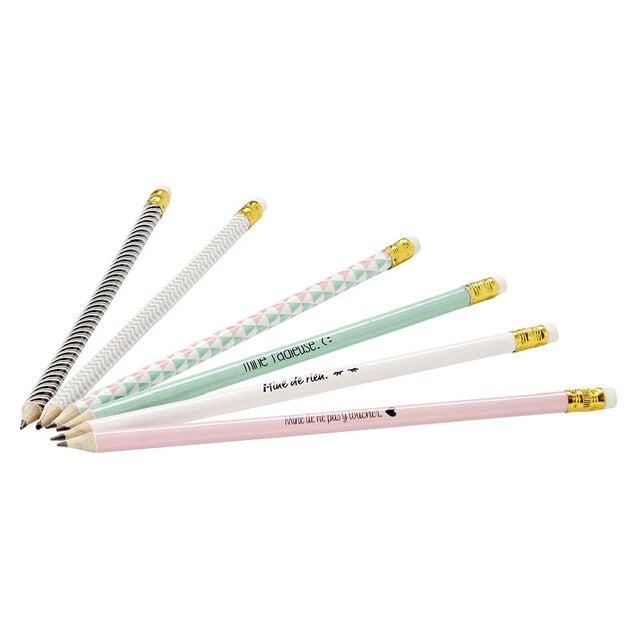 Crayons &agrave; papier x6
