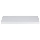 &Eacute;tag&egrave;re murale rectangulaire bois blanc