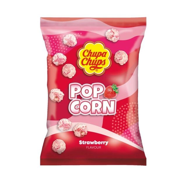 Pop corn fraise Chupa Chups 110gr