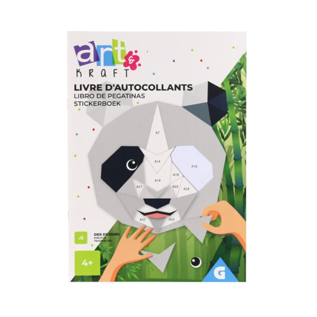 Livre d'autocollants
