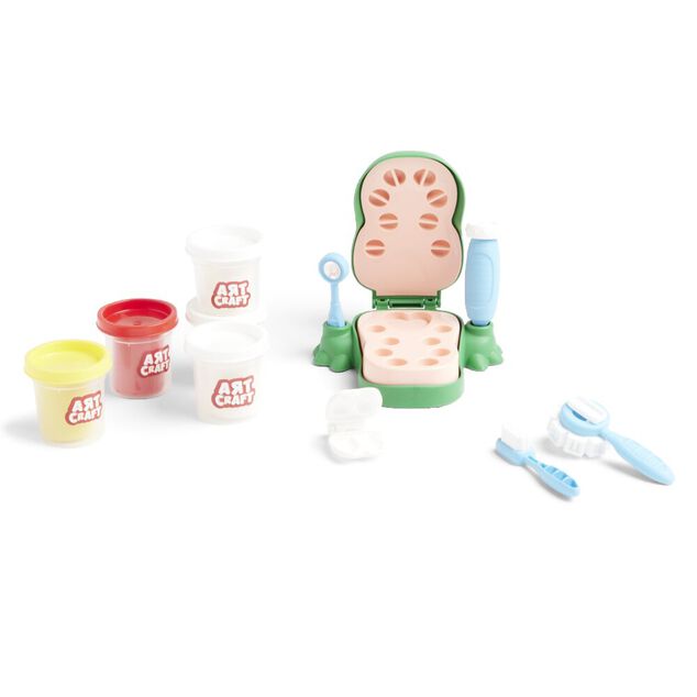 P&acirc;te &agrave; modeler dinosaure dentiste