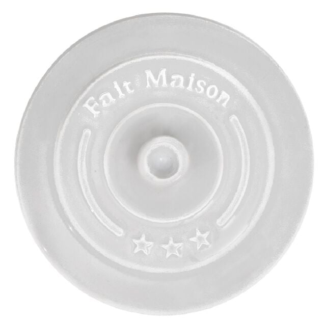 Mini cocotte ronde cr&egrave;me