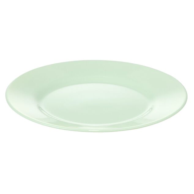 Service &agrave; vaisselle 18 pi&egrave;ces Luminarc Plumi Paradi verre vert p&acirc;le