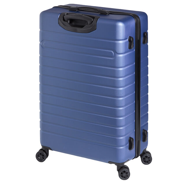 Valise rigide ABS bleu marine H70 cm
