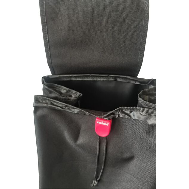 Chariot de course noir 39x32xH91cm