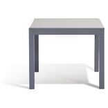Table extensible Oslow gris ardoise 4 &agrave; 8 personnes