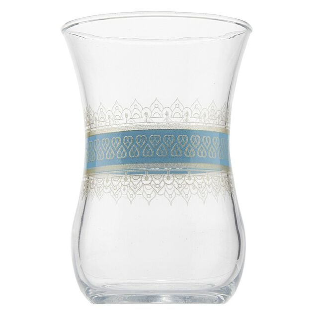 Verre &agrave; th&eacute; motif oriental Touareg x 6