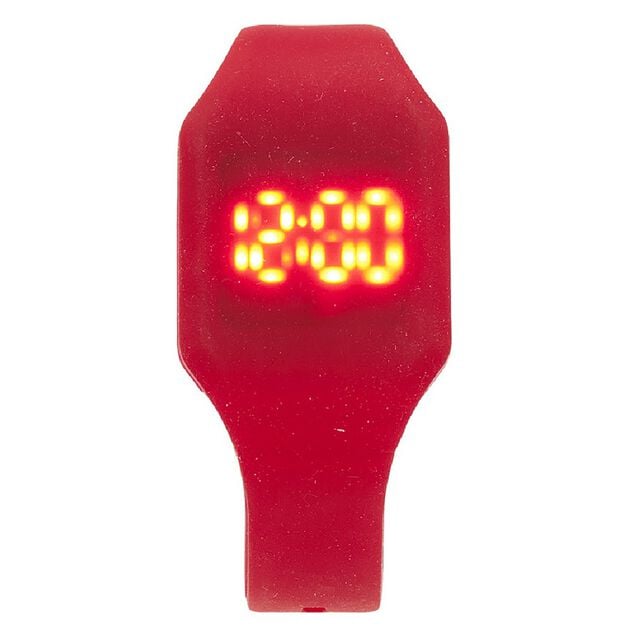 Montre touch Ultra plate bracelet silicone uni