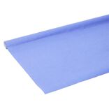 Nappe en papier damass&eacute; bleu nuit 6m
