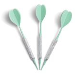 Fl&eacute;chette acier plastique pointe souple x3