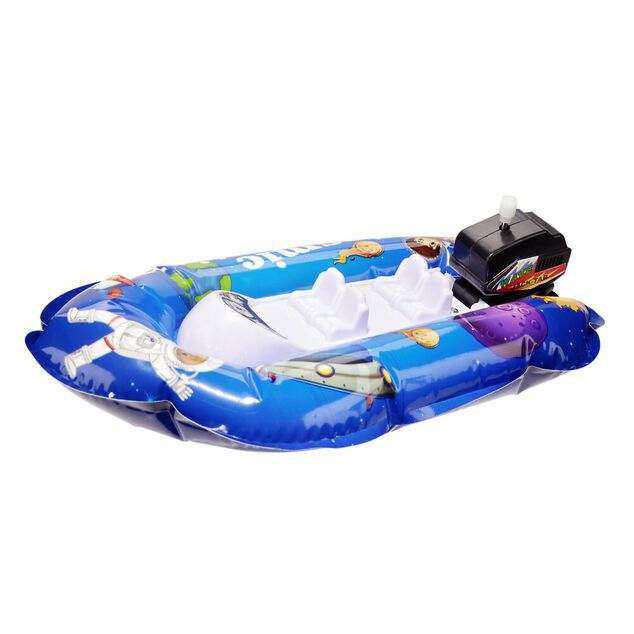 Bateau gonflable avec pompe 21,2x13,6xH3,5cm