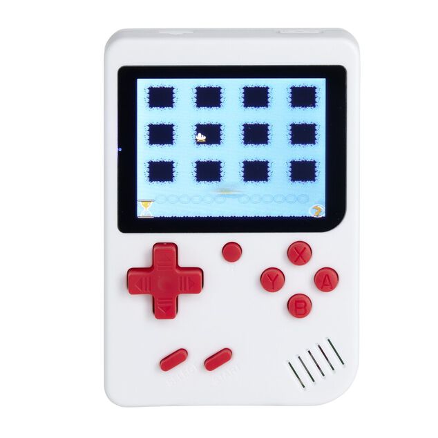 Mini console de jeux avec 200 jeux - 2 mod&egrave;les rouge ou noir