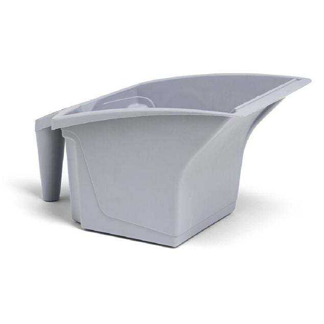 Bac &agrave; peinture avec poign&eacute;e plastique gris