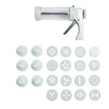 Presse à biscuits sucrés/salés 16 disques et 6 douilles