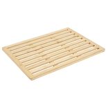 Caillebotis de salle de bain en bambou