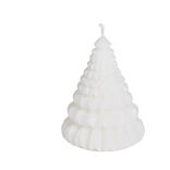 Bougie c&ocirc;ne &Oslash;7,2xH9,5cm - 3 coloris