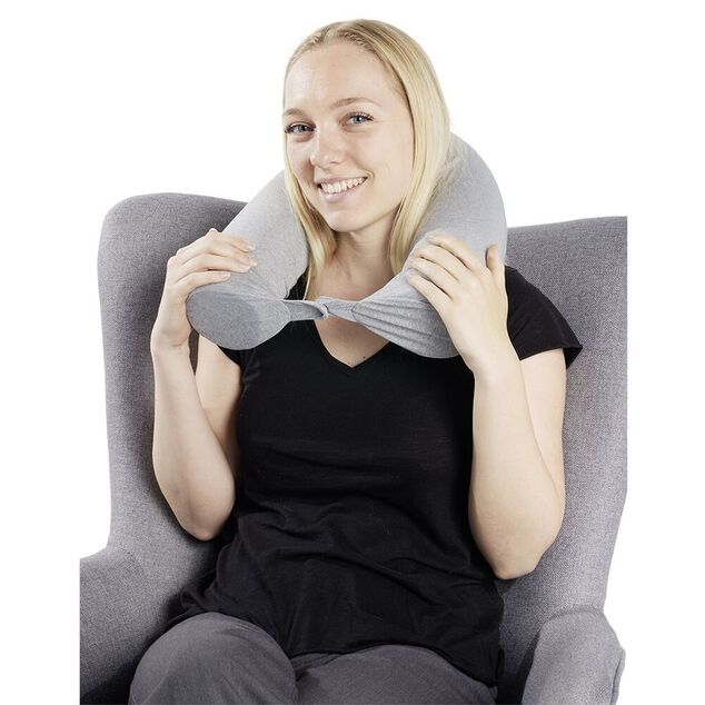 Coussin de voyage modulable 2en1