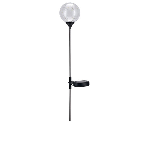 Borne solaire boule 20 microled blanc froid