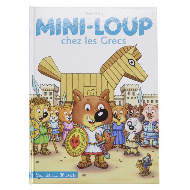 Livre d'histoire Mini-Loup chez les Grecs 32 pages