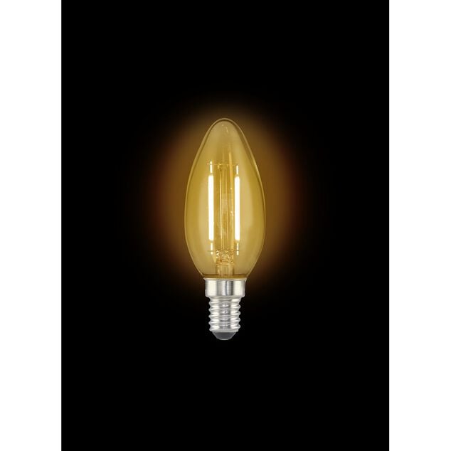 Ampoule LED E14 blanc chaud 2,5W=25W 250lms classe F
