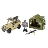 Figurine militaire avec accessoires (3 modèles)