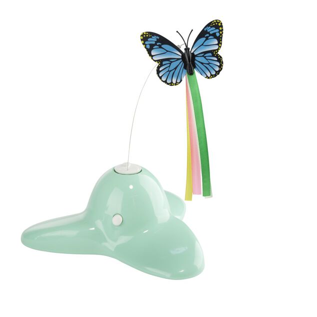 Jouet pour chat papillon volant Ø19xH23cm