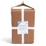 Drap housse 160x200cm 100% coton percale rouge