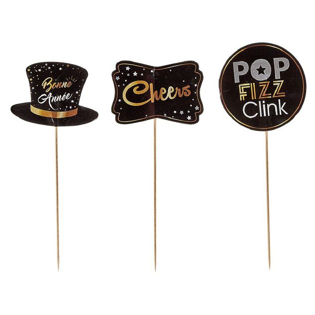 Kit de décoration spécial Nouvel an x 23