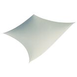 Voile d'ombrage rectangulaire Gala gris 400x300 cm